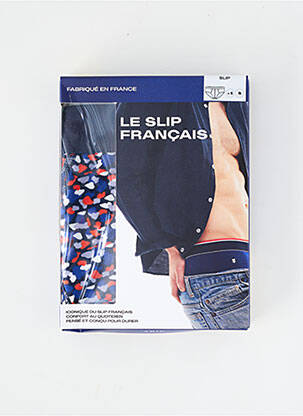 Chilot imprimeu fantezie albastru LE SLIP FRANCAIS bărbat