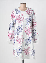 Cămașă de noapte imprimeu floral gri ROSE POMME femme
