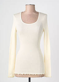 Top/caraco elasticitate bej MORETTA femme