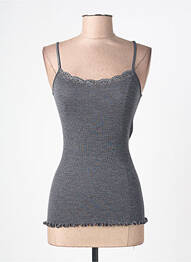 Top/caraco elasticitate gri MORETTA femme