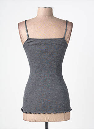 Top/caraco elasticitate gri MORETTA femeie