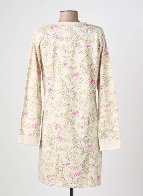 Cămașă de noapte mâneci lungi bej ROSE POMME femme