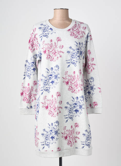 Cămașă de noapte mâneci lungi gri ROSE POMME femme