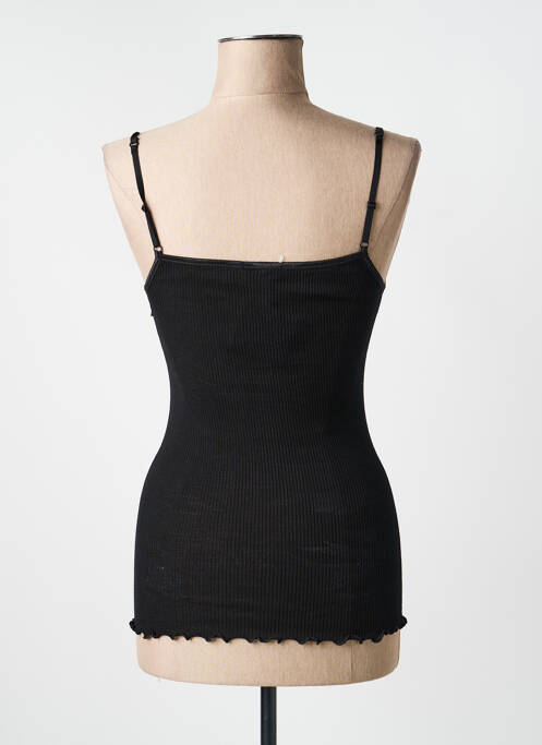 Top elasticitate bretele subțiri negru MORETTA femme