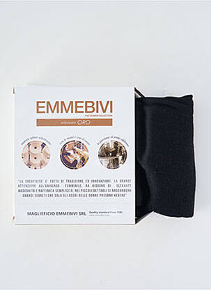 Tricou mâneci lungi mâneci lungi negru EMMEBIVI femeie