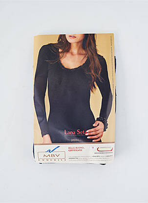 Tricou mâneci lungi mâneci lungi albastru EMMEBIVI femeie