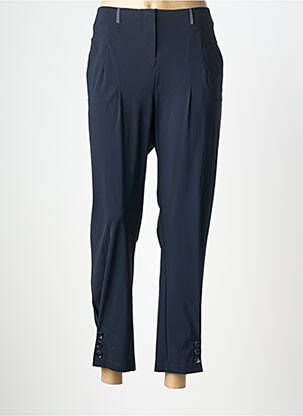 Pantalon 7/8 elasticitate mărime normală albastru EVA KAYAN femeie