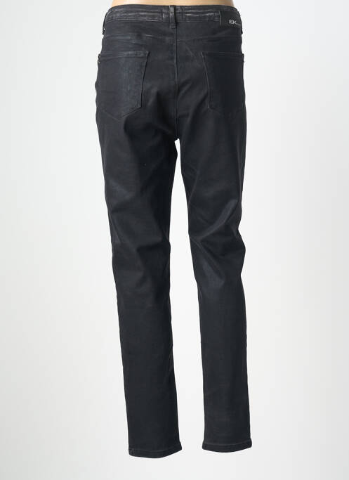 Pantalon drept elasticitate mărime normală negru EVA KAYAN femme