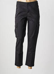 Pantalon 7/8 elasticitate mărime normală negru FIVE femme