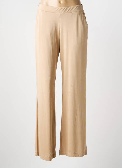 Pantalon larg buzunare mărime normală bej YERSE femme