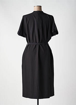 Rochie midi mâneci scurte mâneci scurte negru TANTÄ femeie
