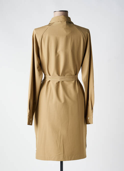 Rochie midi mâneci lungi mâneci lungi maro TANTÄ femme