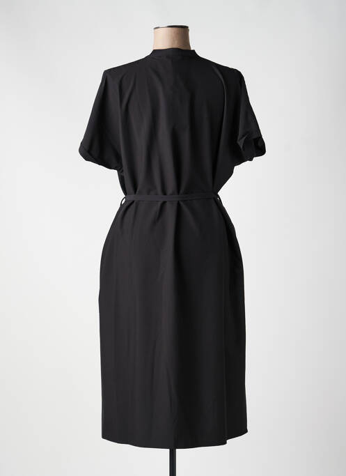 Rochie midi mâneci scurte mâneci scurte negru TANTÄ femme