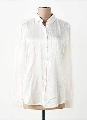 Cămașă croială fluidă mâneci lungi bej HARTFORD femeie