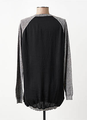 Vestă cu mâneci lungi strânsă pe partea de jos gri MAISON SCOTCH femeie