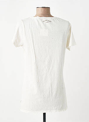 Tricou imprimeu fantezie mâneci scurte galben MAISON SCOTCH femeie
