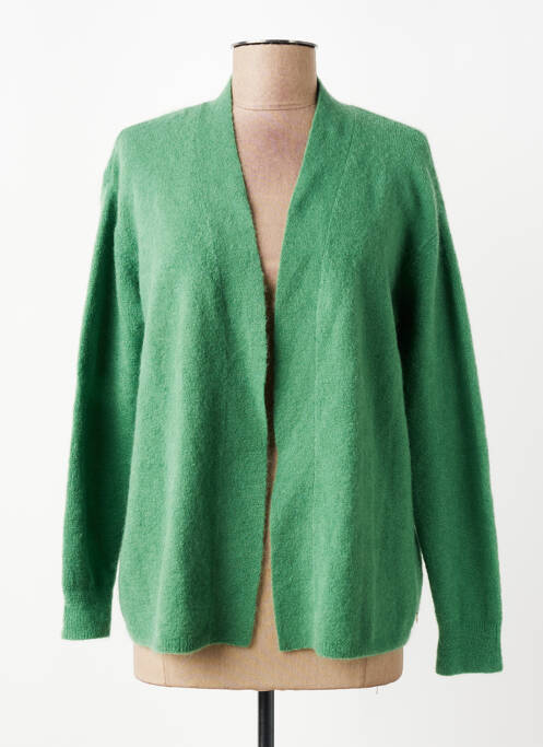 Vestă cu mâneci lungi elasticitate verde HARRIS WILSON femme