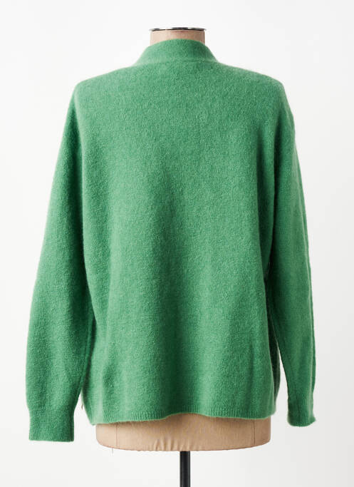 Vestă cu mâneci lungi elasticitate verde HARRIS WILSON femme