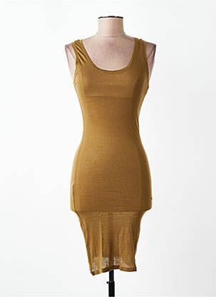 Rochie midi fără mâneci fără mâneci verde AMERICAN VINTAGE femeie