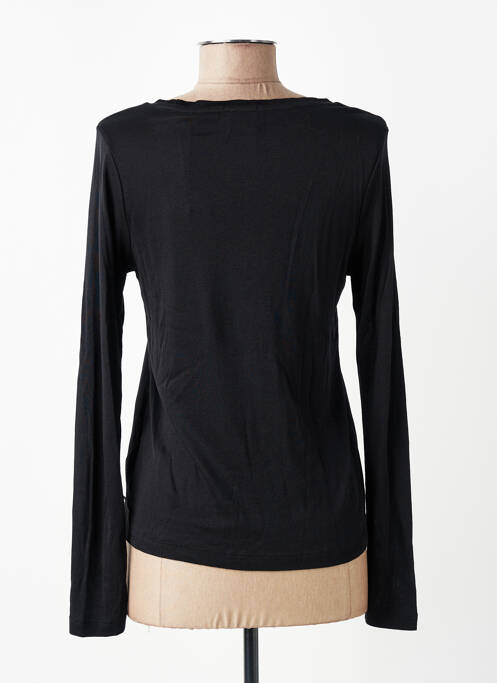 Tricou mâneci lungi mâneci lungi negru SCOTCH & SODA femme