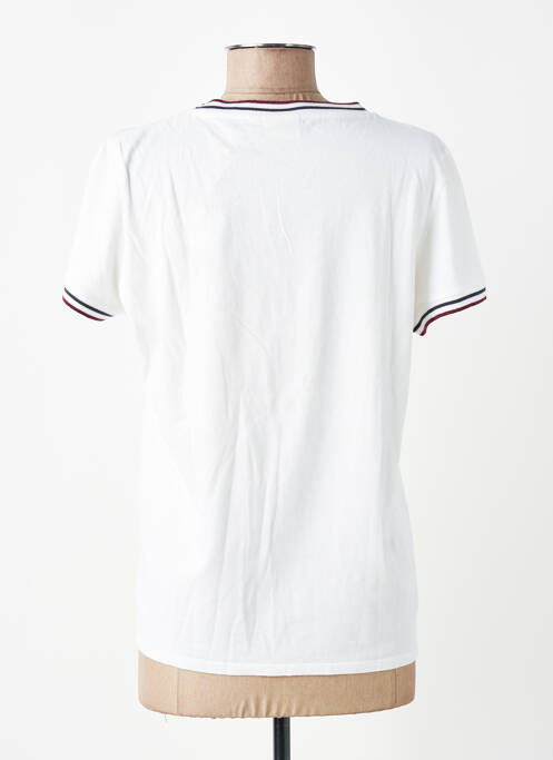Tricou elasticitate mâneci scurte bej HARTFORD femme