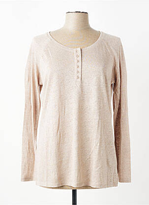 Tricou mâneci lungi mâneci lungi maro ISLOW femeie