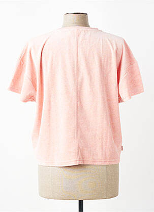 Tricou elasticitate mâneci scurte roz HAPPY femeie