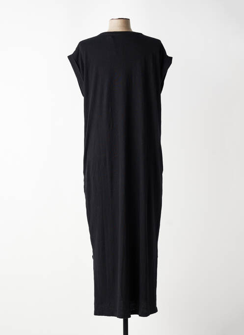 Rochie lungă mâneci scurte mâneci scurte negru MKT STUDIO femme