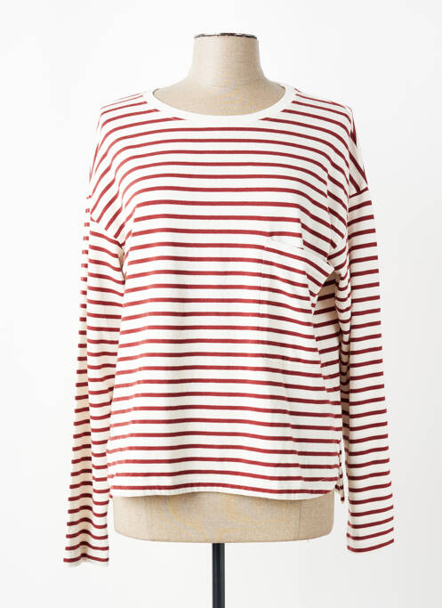 Tricou mâneci lungi mâneci lungi maro YERSE femme