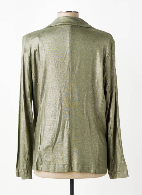 Sacou buzunare verde MAJESTIC FILATURES femme