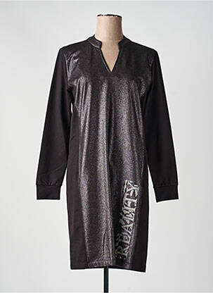 Rochie midi mâneci lungi mâneci lungi negru TUZZI femeie
