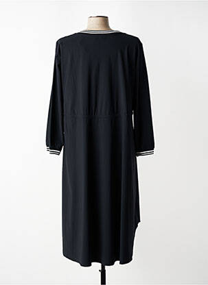 Rochie midi mâneci lungi mâneci lungi negru FRANCK ANNA femeie