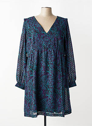 Rochie scurtă mâneci lungi mâneci lungi verde LOLA ESPELETA femeie