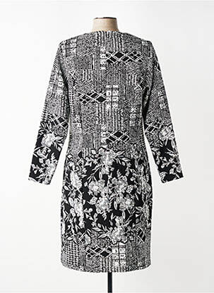 Rochie midi mâneci lungi mâneci lungi negru GUY DUBOUIS femeie