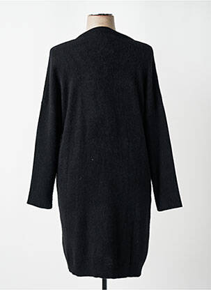 Rochie pulover strânsă pe partea de jos mâneci lungi negru FUEGO WOMAN femeie