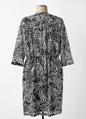 Rochie midi mâneci 3/4 mâneci 3/4 negru GREGORY PAT femeie