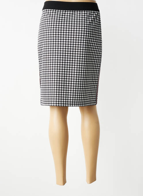 Fustă midi croială dreaptă negru TUZZI femme
