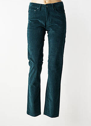 Pantalon slim elasticitate mărime normală verde GRIFFON femeie