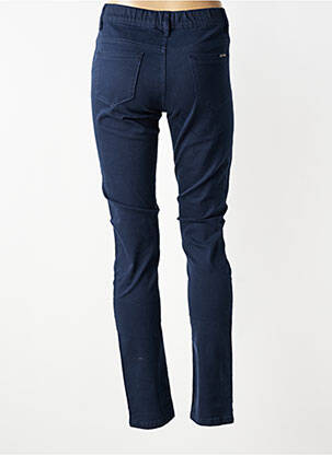 Pantalon slim talie elastică mărime normală albastru GRIFFON femeie