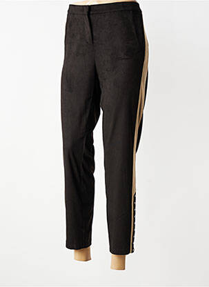 Pantalon 7/8 elasticitate mărime normală negru TUZZI femeie