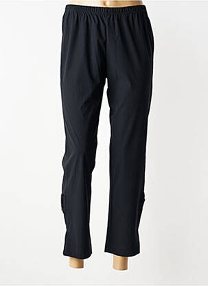 Pantalon 7/8 elasticitate mărime normală negru FRANCK ANNA femeie