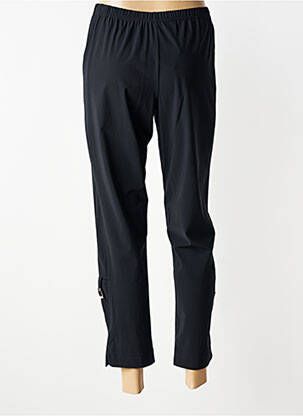 Pantalon 7/8 elasticitate mărime normală negru FRANCK ANNA femeie