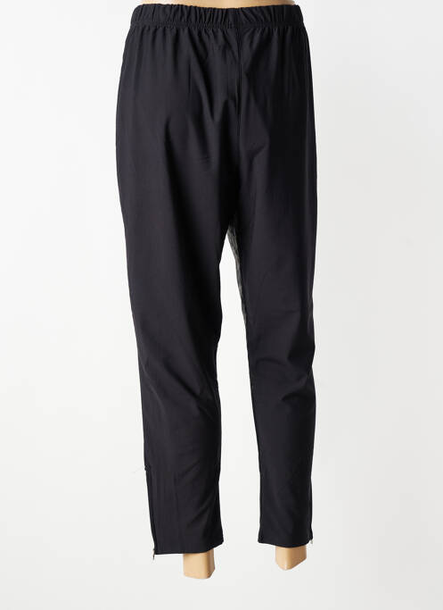 Pantalon slim talie elastică mărime normală negru POMME ROUGE femme
