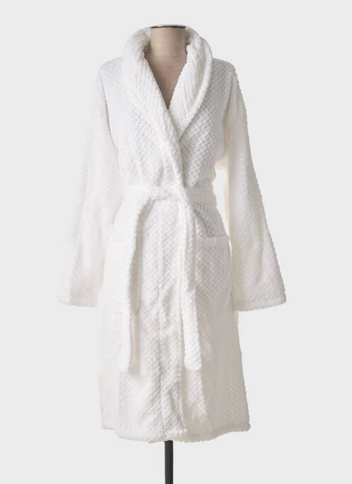 Halat de baie buzunare alb HOTEL MEGASTORE femme
