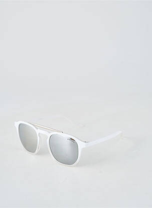 Ochelari de soare alb EXCAPE unisex
