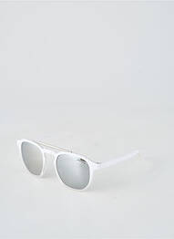 Ochelari de soare alb EXCAPE unisexe