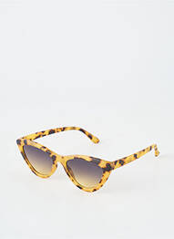 Ochelari de soare imprimeu fantezie galben EXCAPE femme