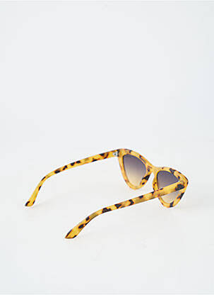 Ochelari de soare imprimeu fantezie galben EXCAPE femme
