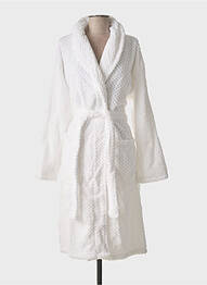 Halat de baie buzunare alb HOTEL MEGASTORE femme