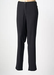 Pantalon slim elasticitate mărime normală negru GUY DUBOUIS femme